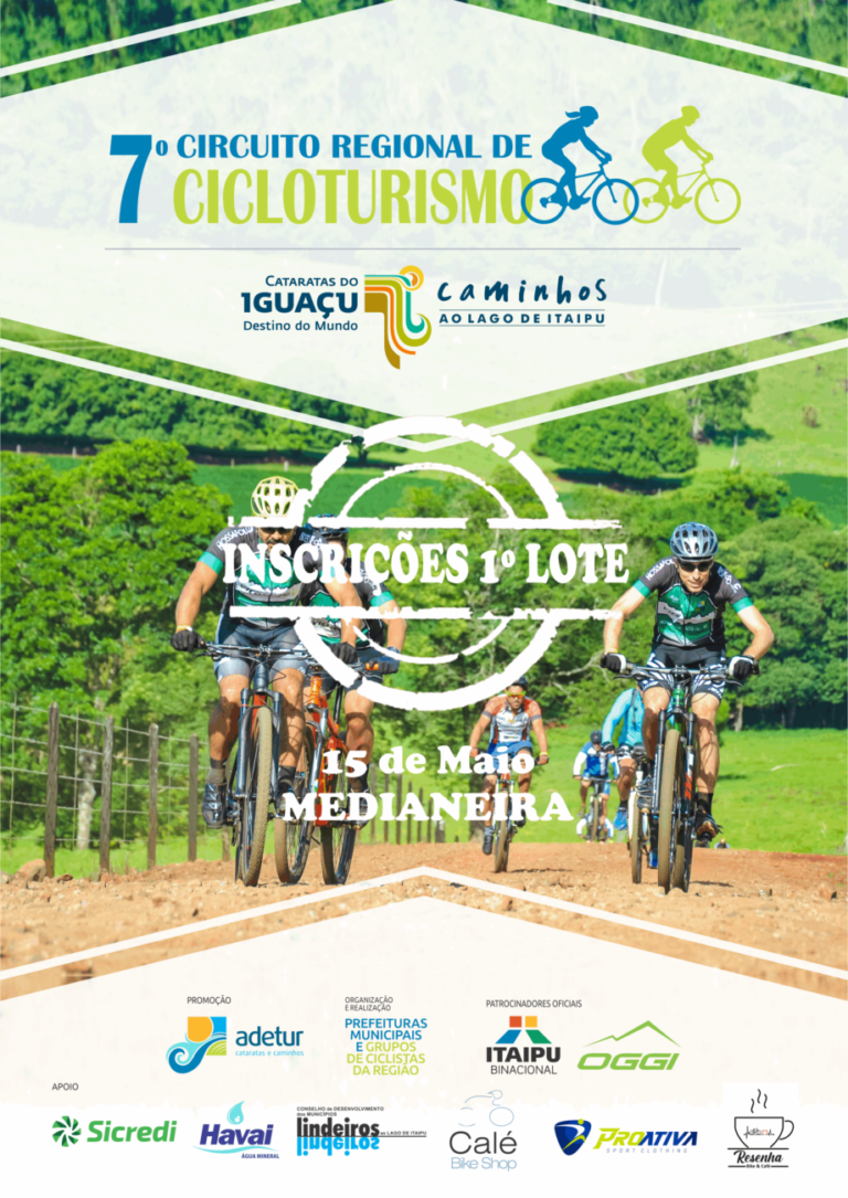 Medianeira sedia etapa do Cicloturismo no dia 15 de maio