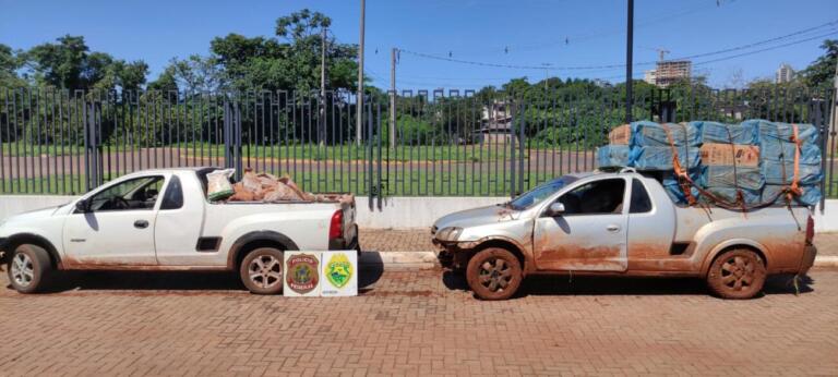 BPFron e PF apreendem carga estimada em R$ 675 mil às margens do Lago de Itaipu