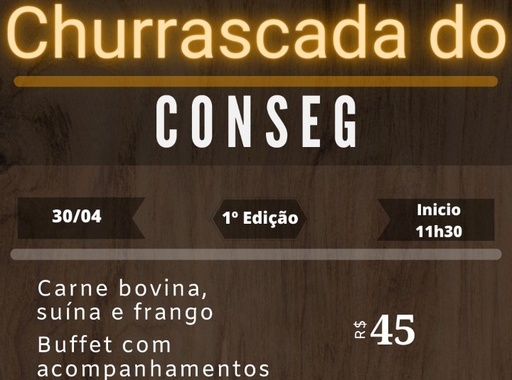 Organizadores ultimam preparativos à 1ª Churrascada do Conseg