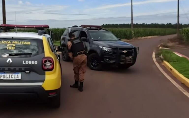 Dinamites são encontradas em estrada de Toledo e esquadrão antibombas é acionado