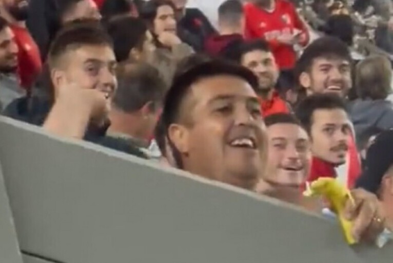 River Plate identifica torcedor que arremessou banana em direção a torcida do Fortaleza