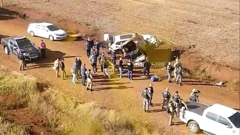 Horror em Guarapuava; criminosos usavam veículos blindados, tinham mantimentos e kits para sobrevivência