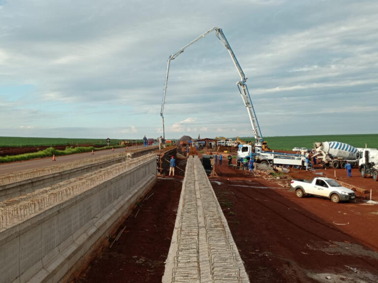 Duplicação do Contorno Oeste de Cascavel ultrapassa um terço de execução