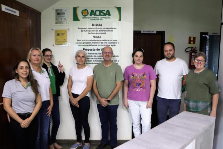 Acisa envolve empresários de Santa Helena em eventos da Semana do Associativismo