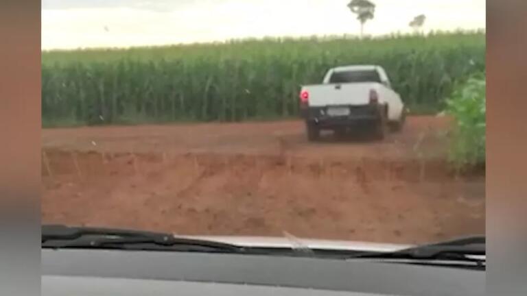 Picape carregada de cigarros é apreendida em Nova Santa Rosa