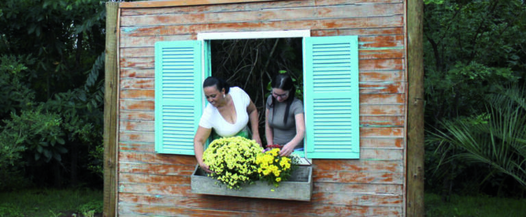Com ações voluntárias, moradores do Boa Vista transformam local que servia de depósito de lixo em atração do bairro