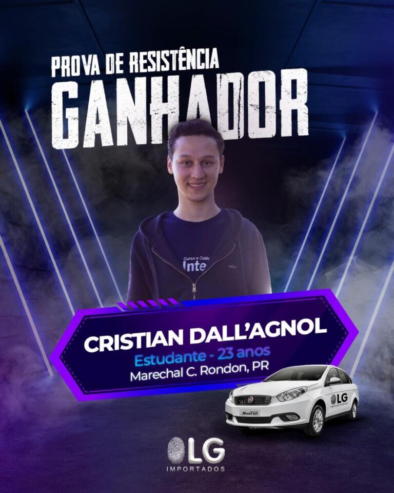 “Tracei estratégias para vencer”, diz rondonense que faturou carro zero km em prova de resistência