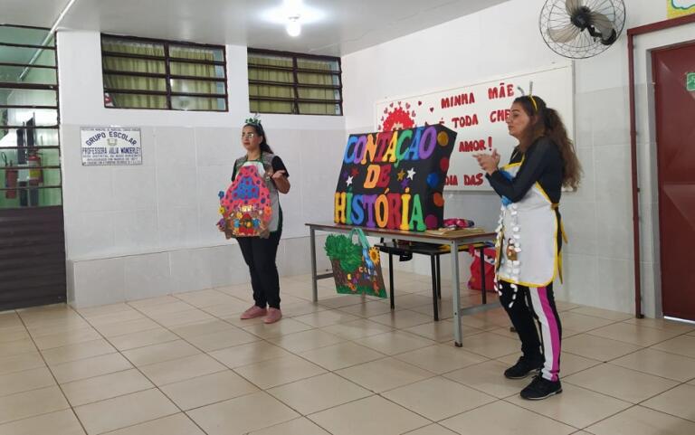 Projeto Contação de História chega às escolas dos distritos rondonenses