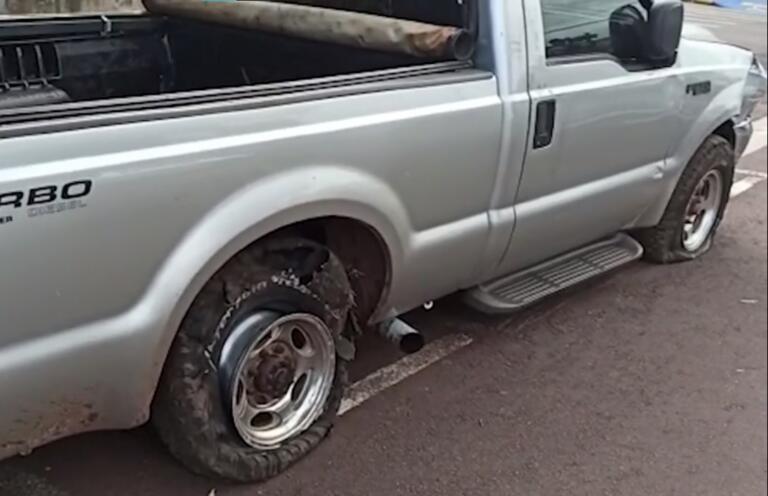 Caminhonete furtada em Toledo é recuperada no Paraguai