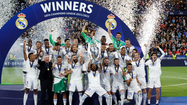 Real Madrid é campeão europeu com gol de Vini Jr e brilho de Courtois