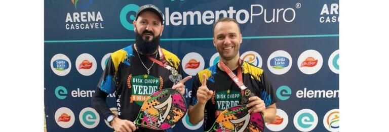 Rondonenses conquistam etapa do Campeonato Paranaense de Beach Tennis