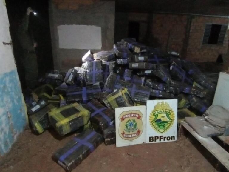 2,8 toneladas de drogas são apreendidas no interior de Santa Helena