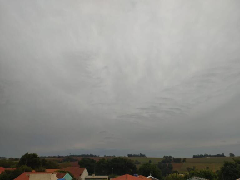 Apesar do céu nublado, não há previsão de chuva para Marechal Rondon nesta sexta-feira