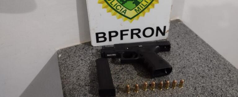 Arma de fogo e munições são apreendidas após abordagem em Marechal Rondon
