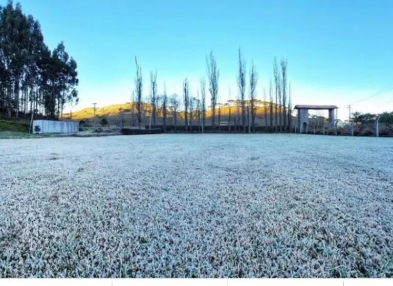 Sexta-feira será congelante no Sul e há grande possibilidade de geada e neve