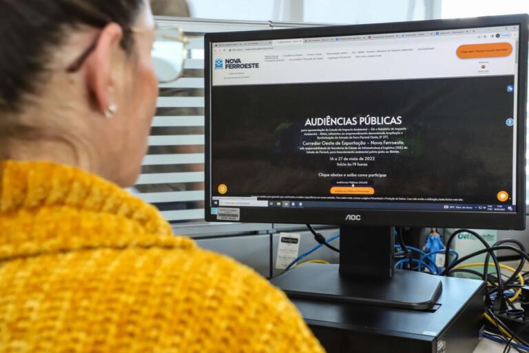 Nova Ferroeste lança site e redes sociais para as audiências públicas; veja como participar