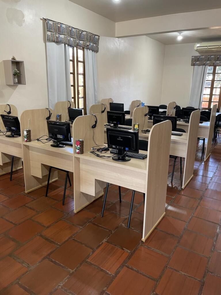 Biblioteca Pública de Nova Santa Rosa recebe investimentos