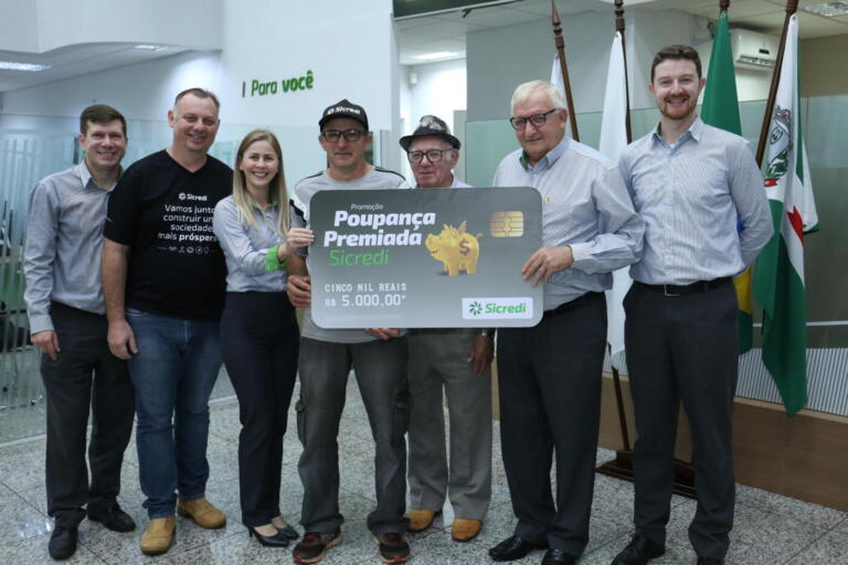 Associado de Marechal Rondon ganha R$ 5 mil na campanha Poupança Premiada Sicredi