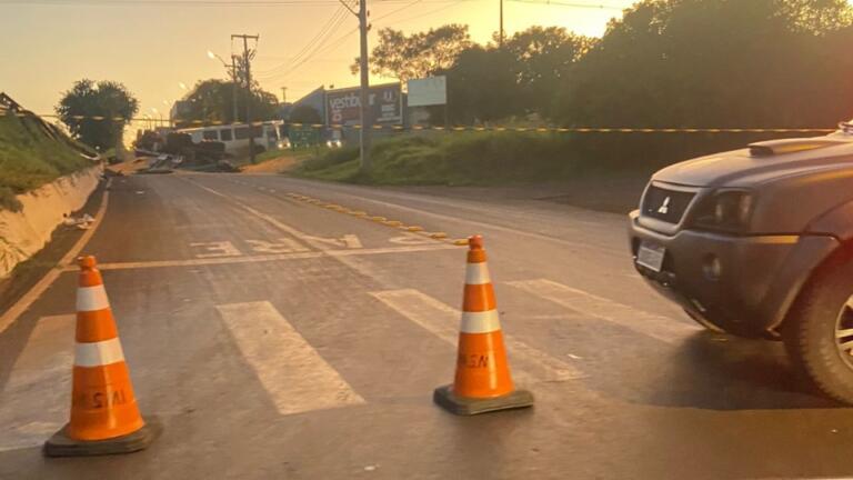 Motorista de carreta morre esmagado na BR-277 em São Miguel do Iguaçu