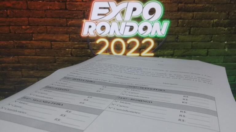Exploração de estacionamentos na Expo Rondon será tema de reunião no dia 06 de julho