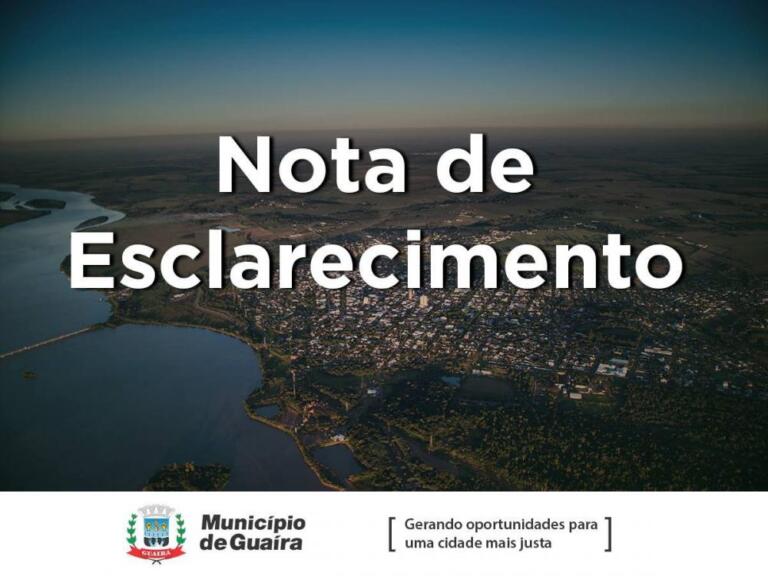 Aluno cai de ônibus escolar em Guaíra; Secretaria de Educação emite nota de esclarecimento