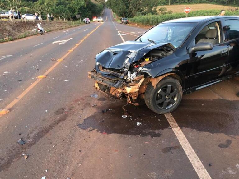 Bebê de quatro meses é ejetado de veículo em acidente no Anel Viário de Marechal Rondon