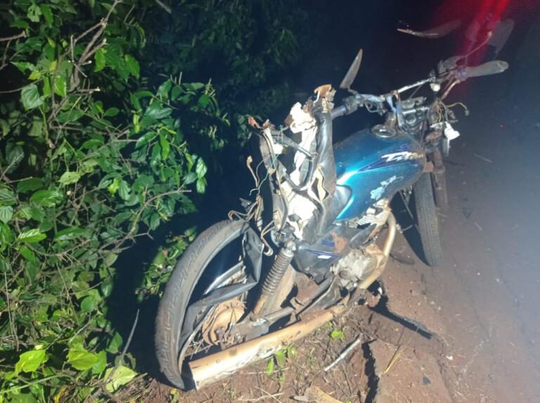 Motociclista morre em grave acidente na PR-317 em Santa Helena