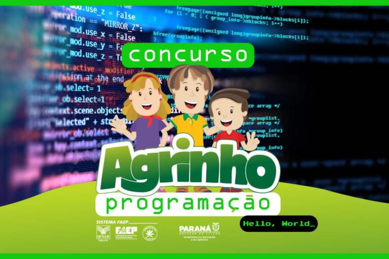 Agrinho 2022 lança concurso de programação para estudantes da rede estadual