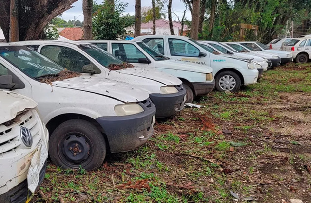 Governo do Paraná realiza leilão on-line com mais de 300 veículos para circulação e sucatas