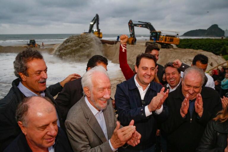 Governador autoriza início da dragagem e revitalização de Matinhos