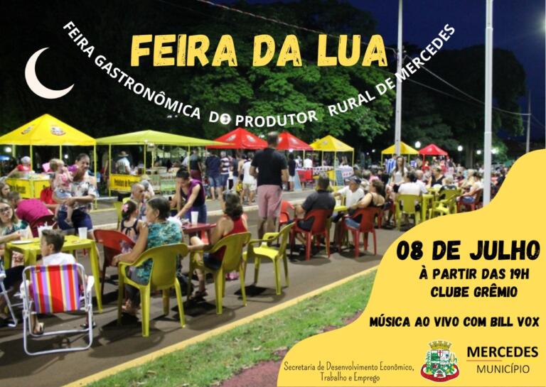 Nesta sexta-feira tem Feira da Lua em Mercedes
