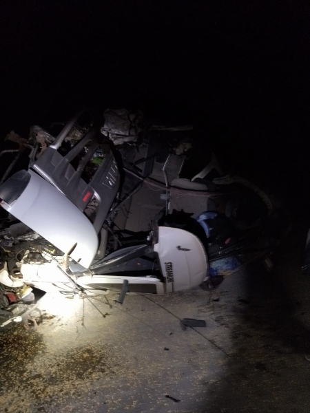 Grave acidente bloqueia BR-163 entre Marechal Rondon e Mercedes