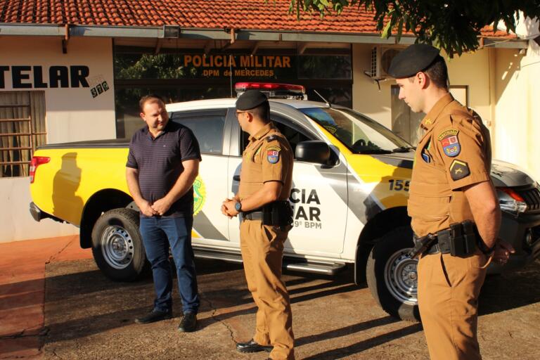 PM de Mercedes recebe nova viatura