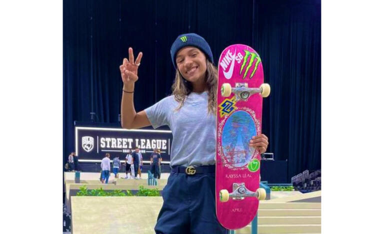 Rayssa, Pâmela e Gabi vão à final de etapa do Mundial de Skate Street