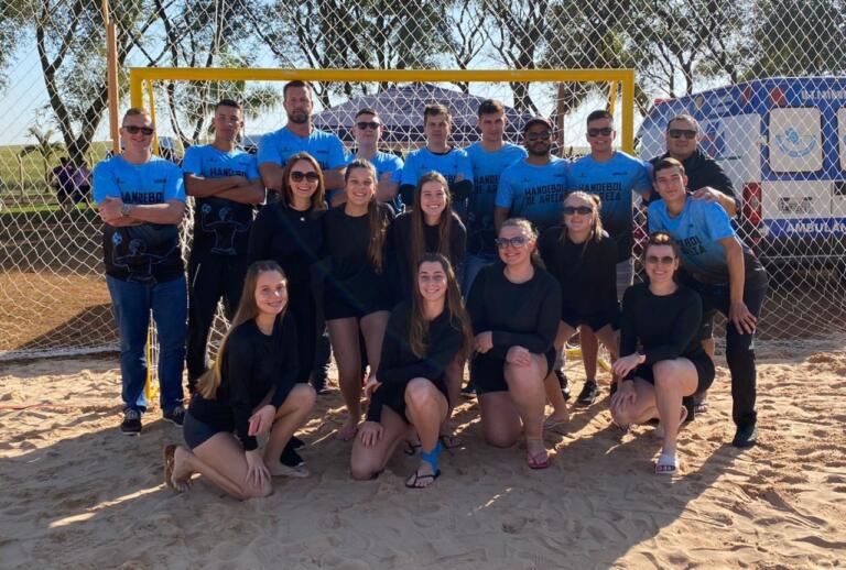 Entre Rios disputa etapa do Paranaense de Handebol de Praia