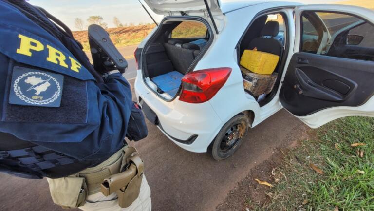 PRF apreende quase 400 quilos de drogas no Paraná