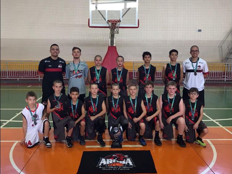 Dobradinha Arobas/ACB garante a prata para Marechal Rondon na Taça Paraná Sub-12