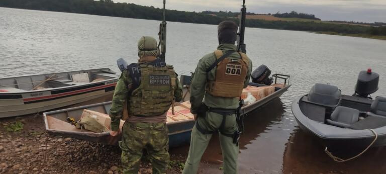 Dois mil pacotes de cigarros contrabandeados são apreendidos em Mercedes