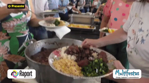 Feijoada Beneficente é sucesso de público e pode se tornar tradição na Expo Rondon