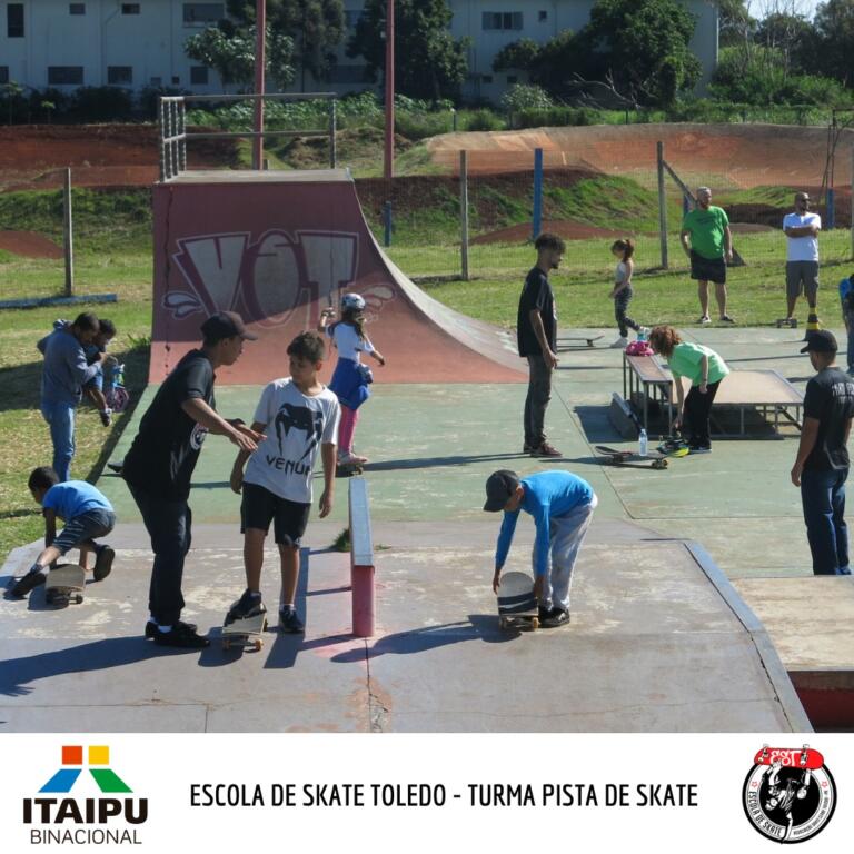 Escolinha de Skate de Toledo está no mapeamento da Confederação<br>Brasileira de Skate