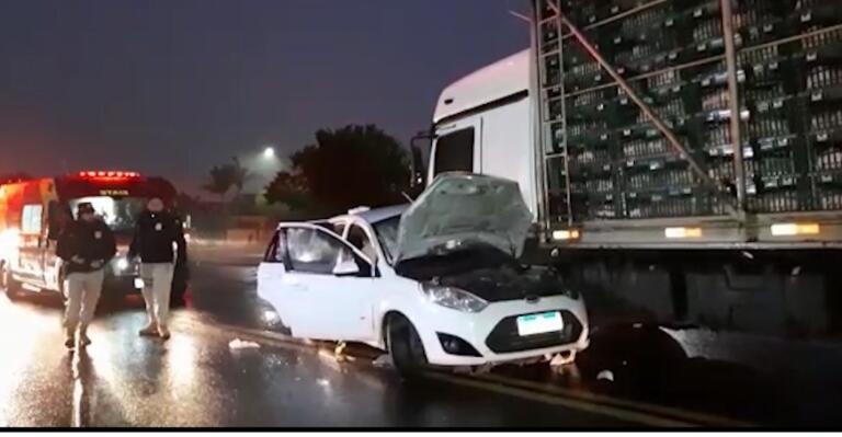 Acidente com vítima fatal é registrado na BR-277 em Santa Tereza do Oeste