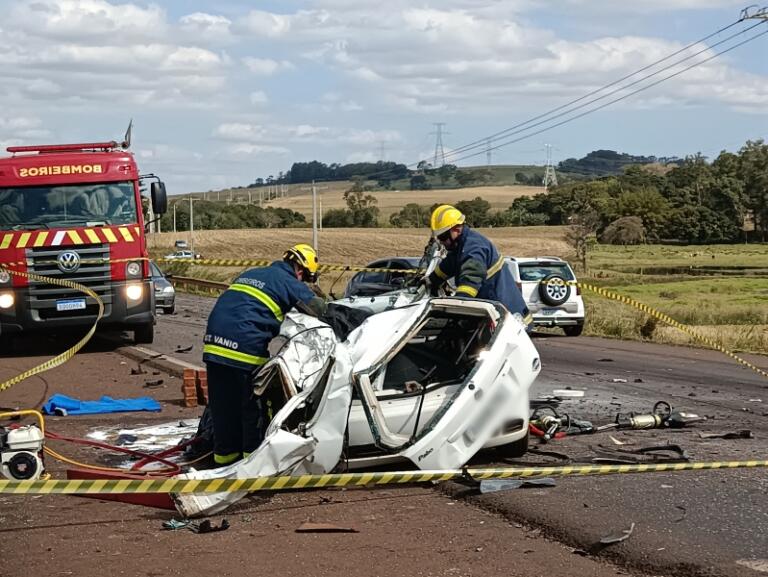 Jovem morre em acidente na BR-163 entre Mercedes e Marechal Rondon