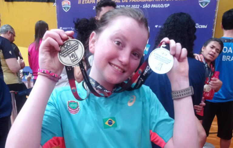 Atleta do parabadminton representa Marechal Rondon em competição nacional