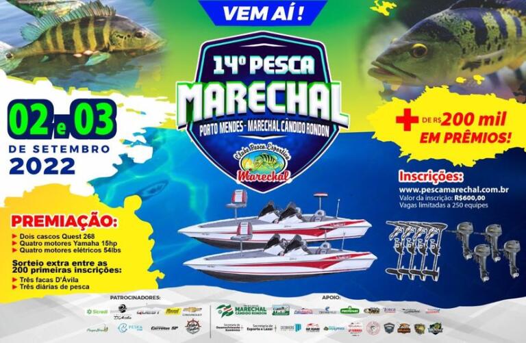 Inscrições à Pesca Esportiva ao Tucunaré continuam abertas
