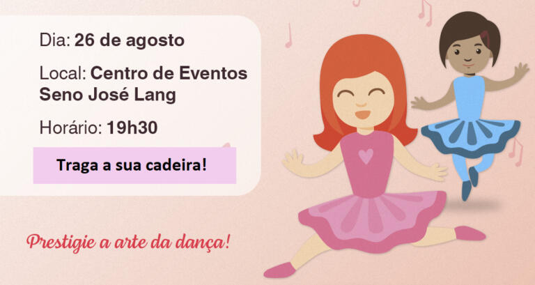 12ª Mostra Regional de Danças de Quatro Pontes terá mais de 180 participantes