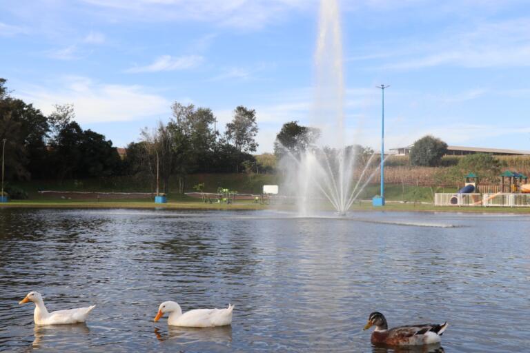 Novos chafarizes tornam Parque da Águas ainda mais iluminado, colorido e atrativo