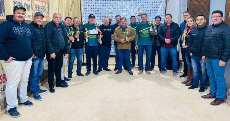 Conhecidos os campeões do Campeonato de Bocha de Quatro Pontes 2022