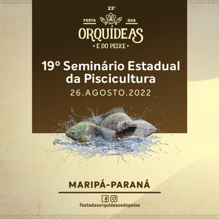 Seminário Estadual da Piscicultura acontece nesta sexta-feira em Maripá