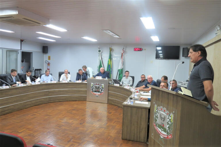 Presidente do Conselho de Segurança de Marechal Rondon participa da Tribuna Popular na Câmara