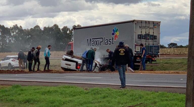 Motociclista morre após colisão em frente ao Centro de Eventos de Toledo